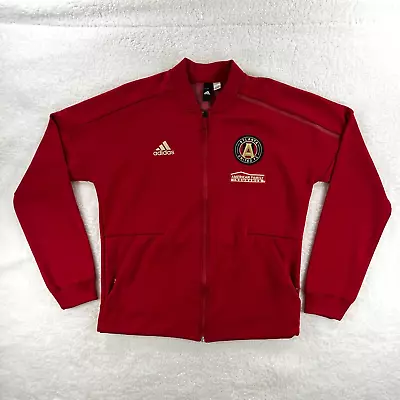 Adidas Jacket Men M Atlanta United MLS CUP Team Warm Up Player Soccer Futbol • $34.98