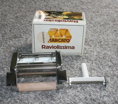Vintage Marcato Atlas Raviolissima Ravioli Attachment Maker For Pasta Machine • $20