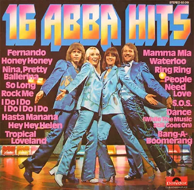 ABBA - 16 ABBA Hits (LP Comp Club Red) • £23.99