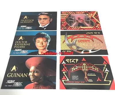 £24.70 • Buy Star Trek The Next Generation Episodes 2 FOIL EMBOSSED Insert Card Set 1995