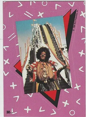 Topps Michael Jackson Trading Cards Sticker Puzzle Panel Card 1984 G+ Condition • $1.26