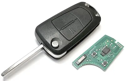 RFC Complete 2 Button Remote Flip Key For Vauxhall Corsa D 2007 - 2014 434 Mhz • £19.99