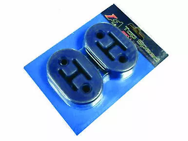 Universal Polyurethane Muffler Exhaust Hanger Hangers 2pcs Blue 8/10/12mm • $12.34