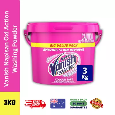 Vanish Napisan Oxi Action Bulk Clothes Laundry Washing Powder Stain Remover-AU* • $25.99