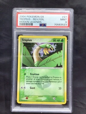 £4.30 • Buy Pokemon Cards: EX Hidden Legends Reverse Holo: Tropius 27/101: PSA 9