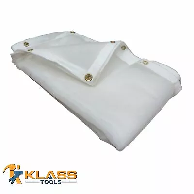 Heavy Duty White Shade Mesh Tarp (Comes In 44 Different Sizes) By KlassTools • $37.49