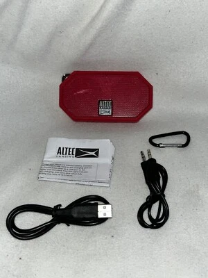 £14 • Buy ALTEC LANSING Mini H20 II Portable Wireless Speaker - Red