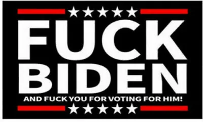 Biden Flag Sucks Lets Go Brandon Impeach Joe Go Trump 2024 Maga 3x5 New Sale • $8.55