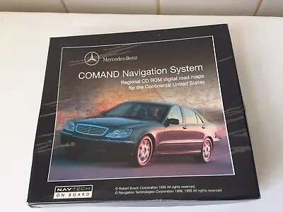 Mercedes Benz COMAND Navigation System CD Map 7: New England USA (Q 6 46 0059) • $9.99