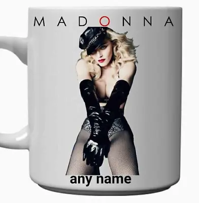 BRAND NEW 2024-MADONNA - Personalised Gift Mug BY MUGS4EVERYONE • £8.30