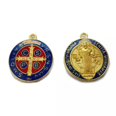 Powerful Saint Benedict Medals For Evil Protection Charm Medalla San Benito 1PC • $7.99