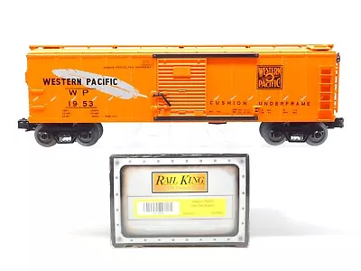 O Gauge 3-Rail MTH Rail King 30-8402 WP Western Pacific  Feather  Box Car #1953 • $59.95