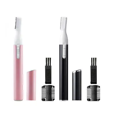 Precision Electric Eyebrow Trimmer Kit Mini For Women Men Bikini Facial Hair • £6.60