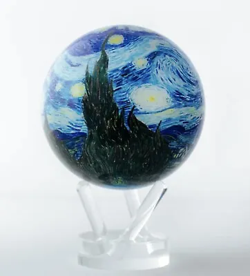 Van Gogh Starry Night 4.5 Inch MOVA Globe Solar Powered • $335