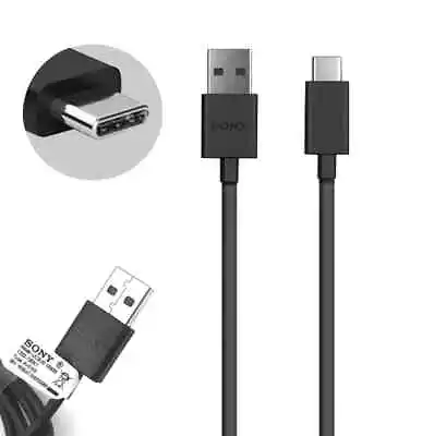 Genuine Sony Xperia 5 XZ L1 XA1 L3 10 10+Type-C USB Data Cable Sync Lead UCB20 • £3.45