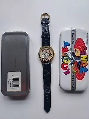 Looney Tunes Armitron Quartz Watch NEW BATTERY Sylvester Bugs Bunny Daffy Duck • $36