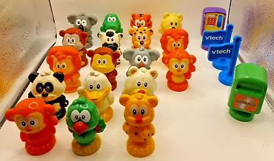 Vtech Smartville Alphabet Learning Train Replacement Animals & Signs Lot Of 22 • $22.49