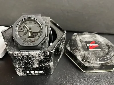 Casio G-Shock GA2100-1A1 Men's Watch Black Watch NWT Most Famous Model • $86