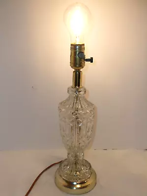 Vintage Crystal Lamp - BOUDOIR • $24.95