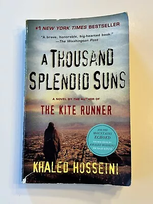 A Thousand Splendid Suns - By Khaled Hosseini - Paperback Book • $1.75