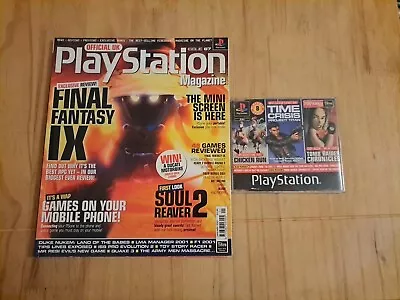 Official UK Playstation Magazine January 2001 Issue 67 With Demo Disc • £3