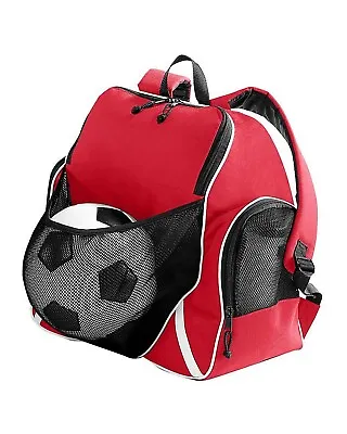 Augusta Sportswear 1831 Tri-Color Ball Backpack Soccer Basketball Volleyball  • $6.99