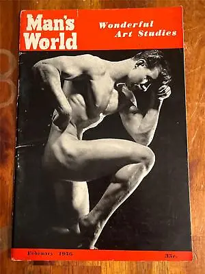 MAN'S WORLD Bodybuilding Muscle Beefcake Magazine BRYAN KING 2-56 (UK) • $16.99