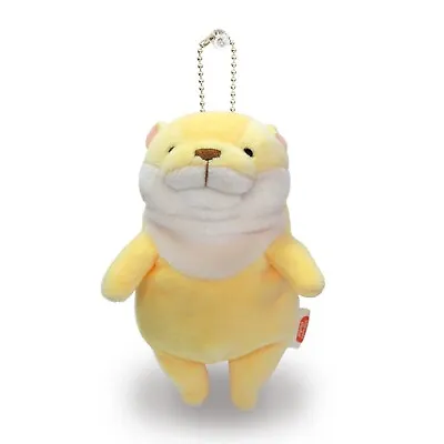 Shinada Global Mochi-Kawauso Otter Plush Doll Stuffed Toy Keychain Banana Mini • $12.16