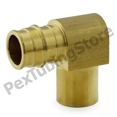 3/4  PEX X 3/4  Male Sweat F1960 Expansion Elbow Fitting Lead-Free Brass • $7.25