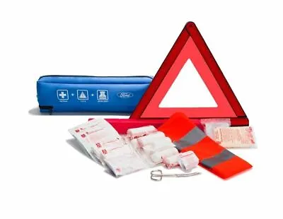 £24.36 • Buy Genuine Ford Focus Mondeo Fiesta First Aid Kit Warning Triangle & Vest 2311429