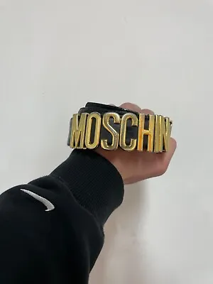 Rare Vintage Iconic Moschino Belt Men • $230