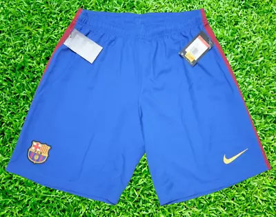 Barcelona Shorts 100% Original Size L 2016/2017 Home Rare • $39.99