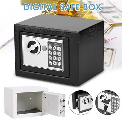 Electronic Deluxe Digital Security Safe Box Keypad Lock Home Office Hotel Files • $40.99