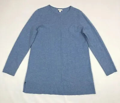 J Jill Cashmere Sweater Womens Small Blue Wool Pullover • $24.89