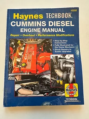 Haynes Techbook Cummins Diesel Engine Manual : Repair - Overhaul - Performanc... • $25