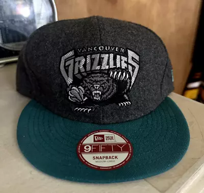 New Era Vancouver Grizzlies 9Fifty Classic Snapback Hat Cap Mens OSFA • $24.99