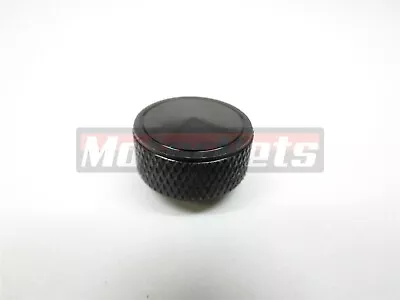 Black Knurled Round Air Cleaner Wing Nut 1/4 -20 Street HotRatRod Chevy Ford SBC • $9.99