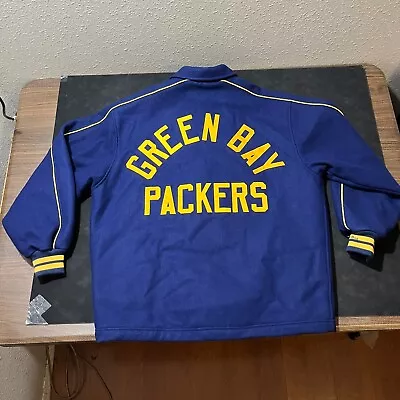 Vintage 1950s Wool Green Bay Packers Jacket Varsity Bomber Sideline Pro Shop • $750