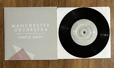 Manchester Orchestra - Simple Math / The Plan Vinyl 7” EP Single Record Rare RSD • $28.99