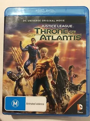 $10.75 • Buy Justice League : Throne Of Atlantis - Blu Ray - Very Good Condition - FREE POST