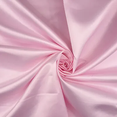 Matte Duchess Bridal Satin Fabric For Dressmaking Wedding Quilting Sewing • £7.99