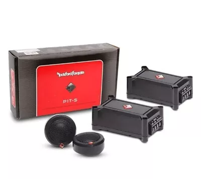 Rockford Fosgate Punch P1T-S 1  PEI Dome Tweeters W/ Crossovers Car Audio Pair • $79.99