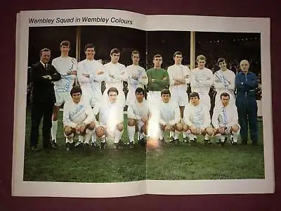 FOOTBALL LEAGUE CUP FINAL 1969 Swindon Town Style - The Way To Wembley Brochur • £20