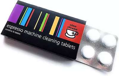 NEW CAFETTO CINO CLEANO CLEANING TABLETS Espresso Coffee Machine Cleaner • $9.90