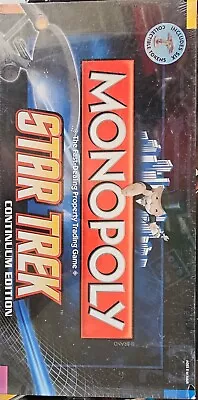 FACTORY SEALED NIB Star Trek 2009 Continuum Edition Monopoly Board Game • $35.99