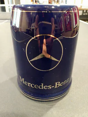 Mercedes Benz Stein Mug Coffee Cup Blue - Excellent Condidtion • $25