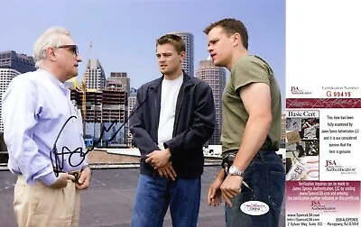 Martin Scorsese Signed The Departed 8x10 Photo W/Matt Damon & Leo DiCaprio JSA • $299.99