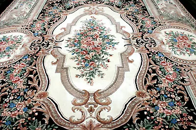 $1500 • Buy 12x18 Vintage Mint 300kpsi Hand Knotted Vegetable Dye Wool Palace Aubusson Rug