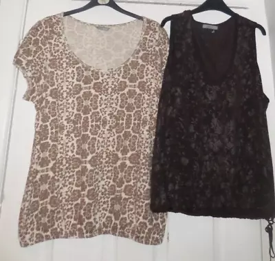 M&s Womens Clothing Bundle T Shirts Tops Size 16 18 • £4.99