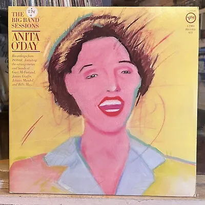 $18 • Buy [JAZZ]~NM 2 DOUBLE LP~ANITA O'DAY~The BIg Band Sessions~[1979~VERVE~Issue]